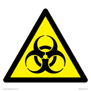 W009 Warning: Biological hazard